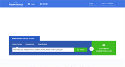 Desktop Screenshot of myhomesearch.com