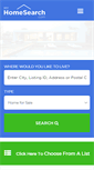 Mobile Screenshot of myhomesearch.com